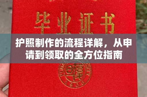 兖州护照制作的流程详解，从申请到领取的全方位指南