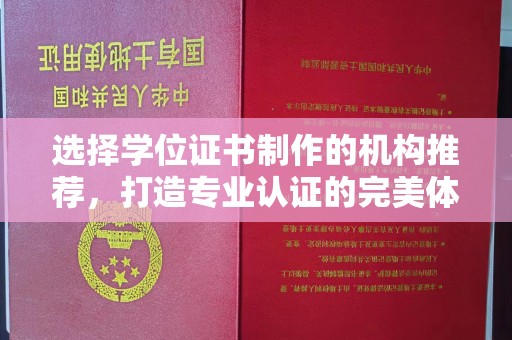 兖州选择学位证书制作的机构推荐，打造专业认证的完美体验